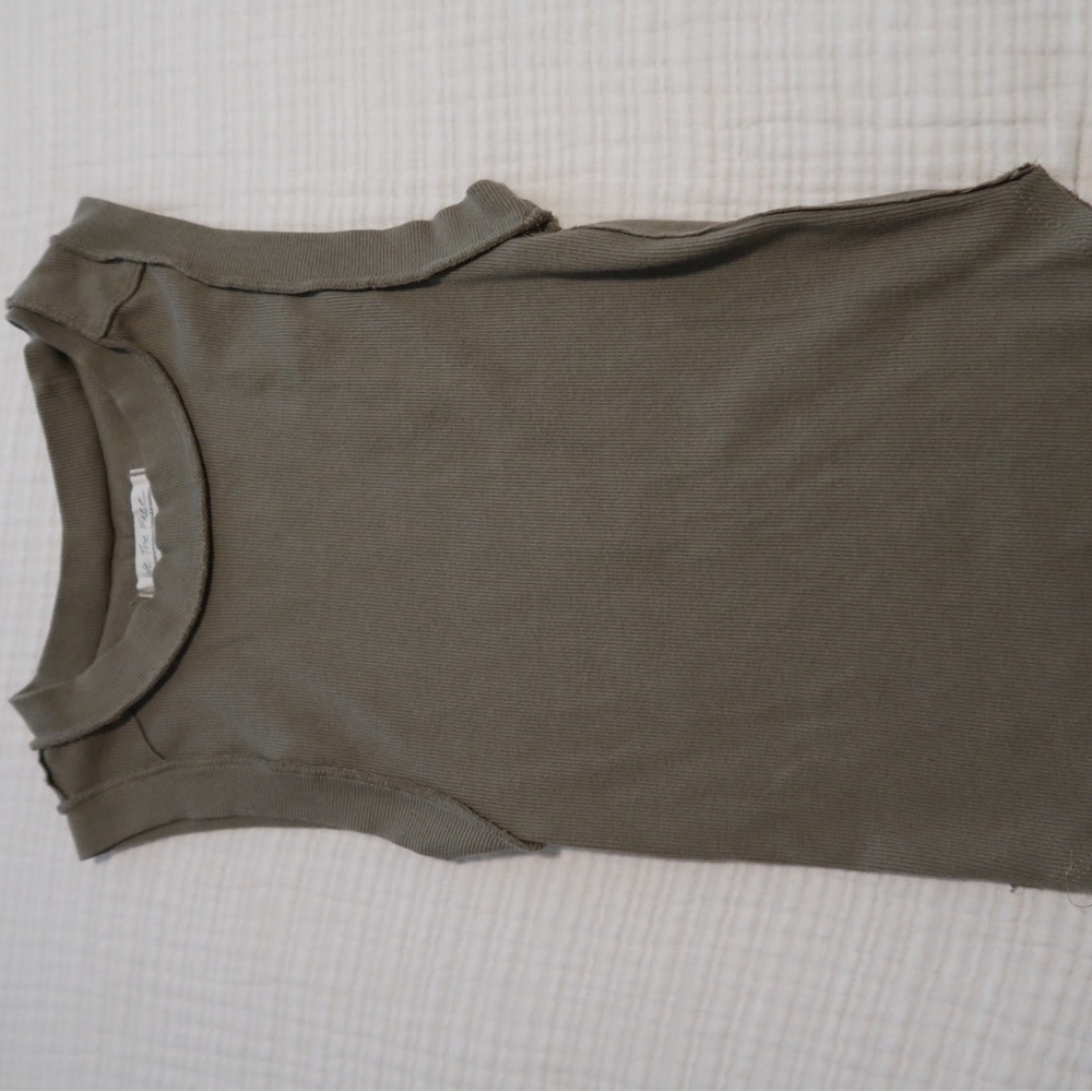 We The Free Olive Tank Top